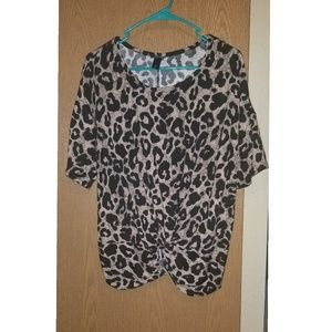 Cheetah Print Top